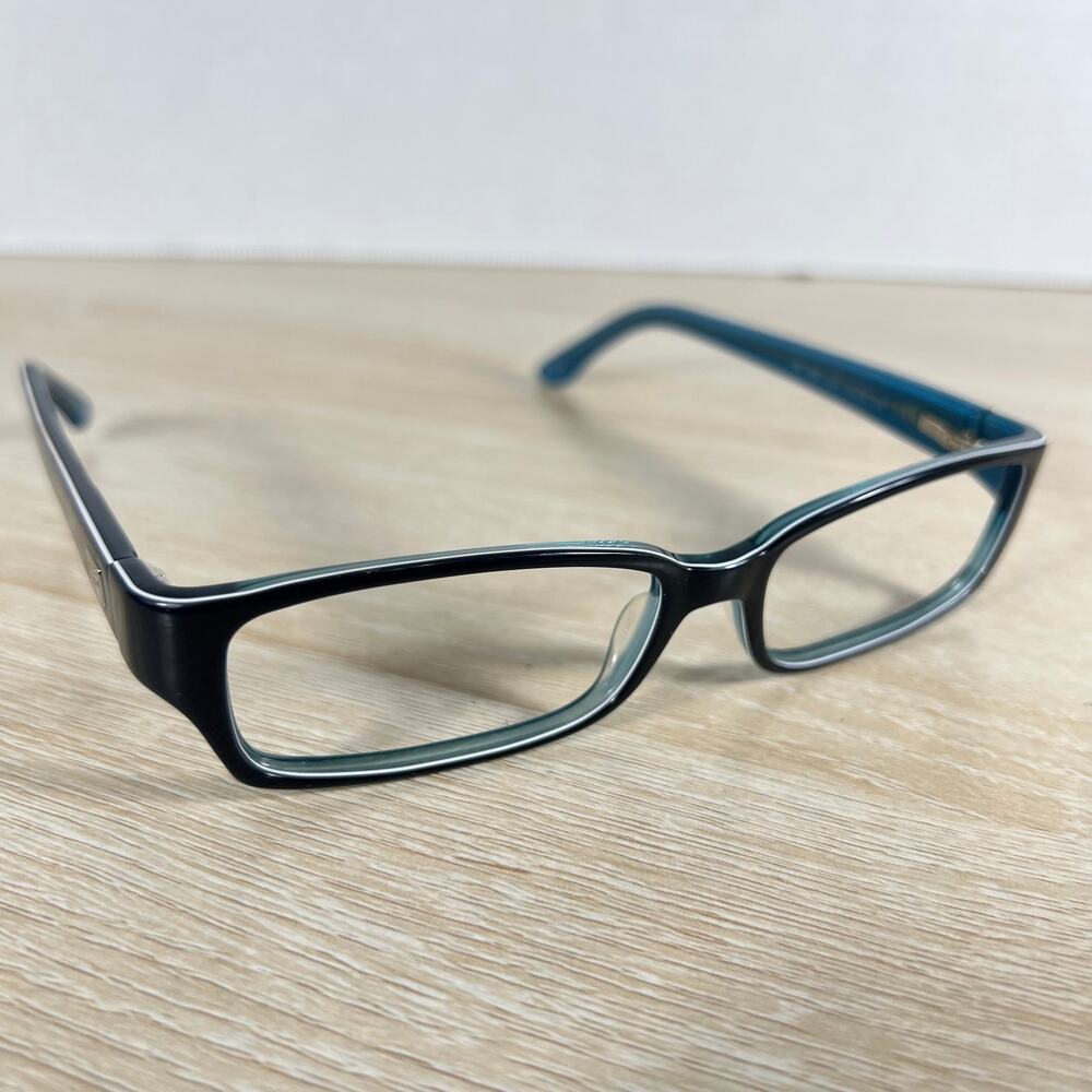 Ray-Ban RB5092 2234 Eyeglasses Black Blue Rectangle 52-15 135 Frames Only